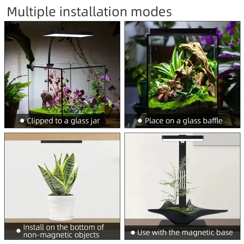 

A34R Full Spectrum LED Aquarium Light USB Powered Plant Grow Light Mini9pro Nano Ecology Microlandscape Light