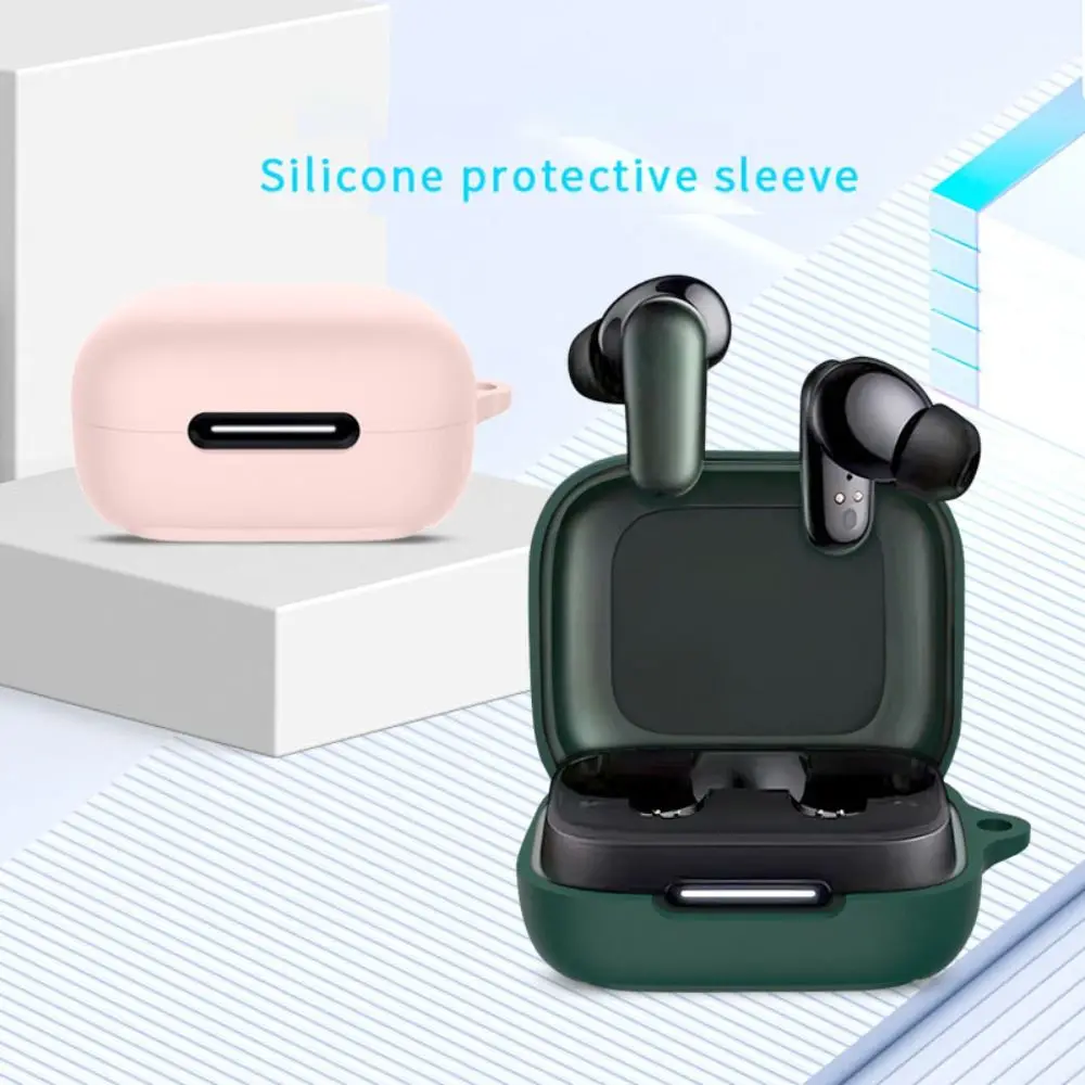 Silicone Earphone Case Dustproof Anti-fingerprint Earbuds Protective Cover Fall Prevention Compact for Anker Soundcore P30i