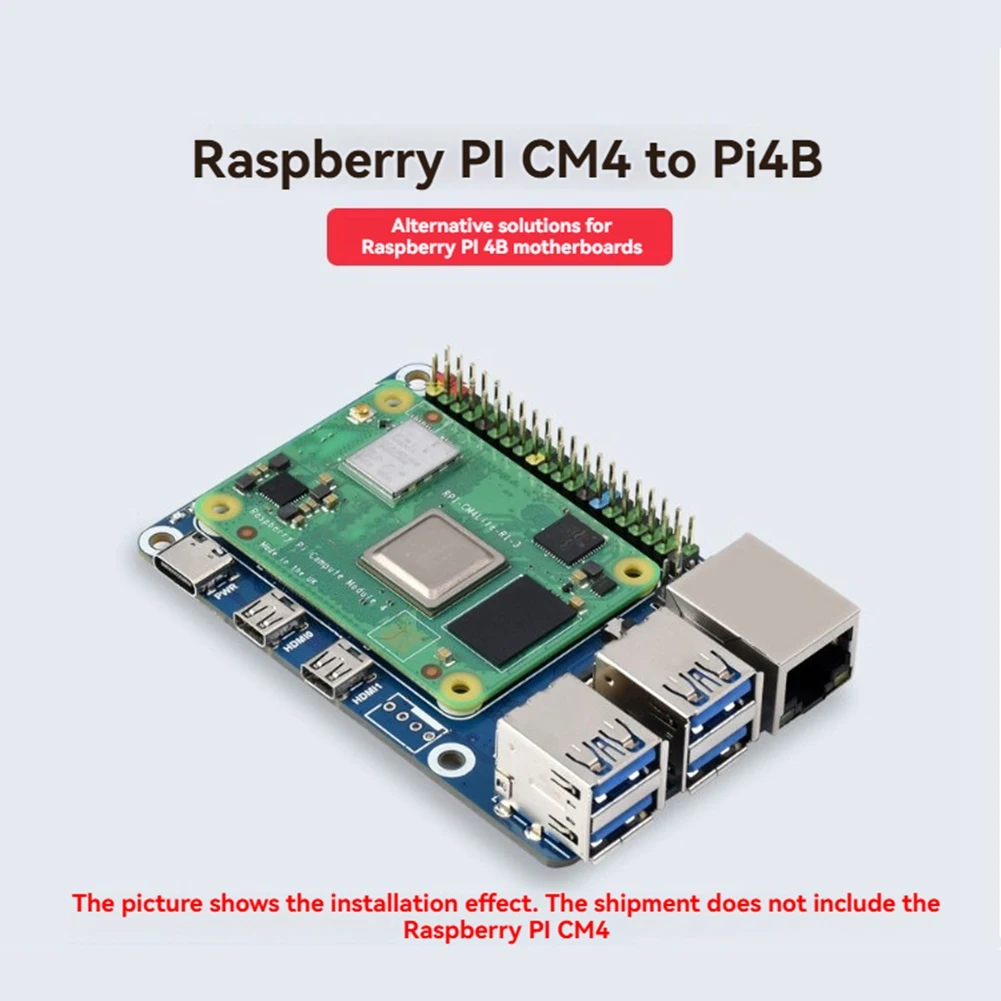 a12r]-cm4-to-pi-4b-adapter-for-cm4-with-gpio-poe-compatible-usb-30-ethernet-expansion-board-for-rpi-4b