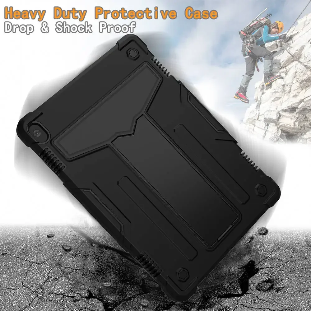 

Для Lenovo Tab M11 2024 M10 Plus 3-го поколения 10,6 P11 Plus J607F Armor Case ТПУ + ПК Чехол-подставка для Lenovo P11 Pro 11,5 M8 Чехол