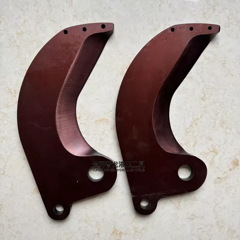 Hydraulic Cable Cutter Blades & Guide Block - Replacement Cutter Head & Rocker Block for Electric Hydraulic Shears