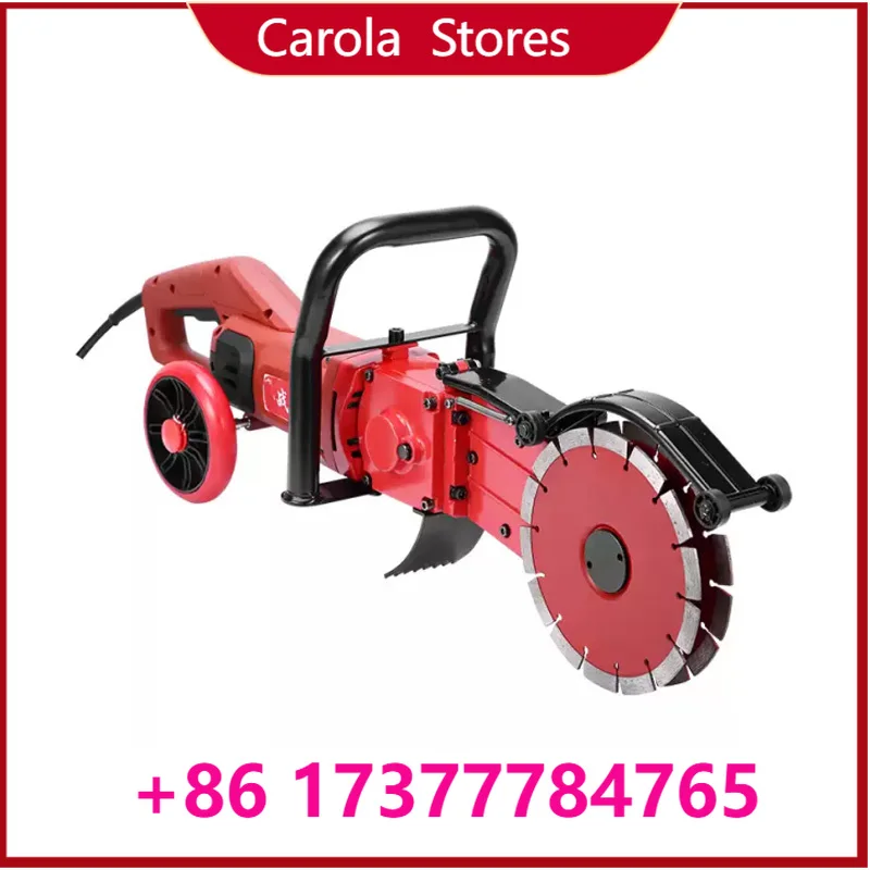 6800W High Concrete Wall 270mm Circular Saw Blade Wall Chaser For Door Window Renovation Asphalt Road Grooving
