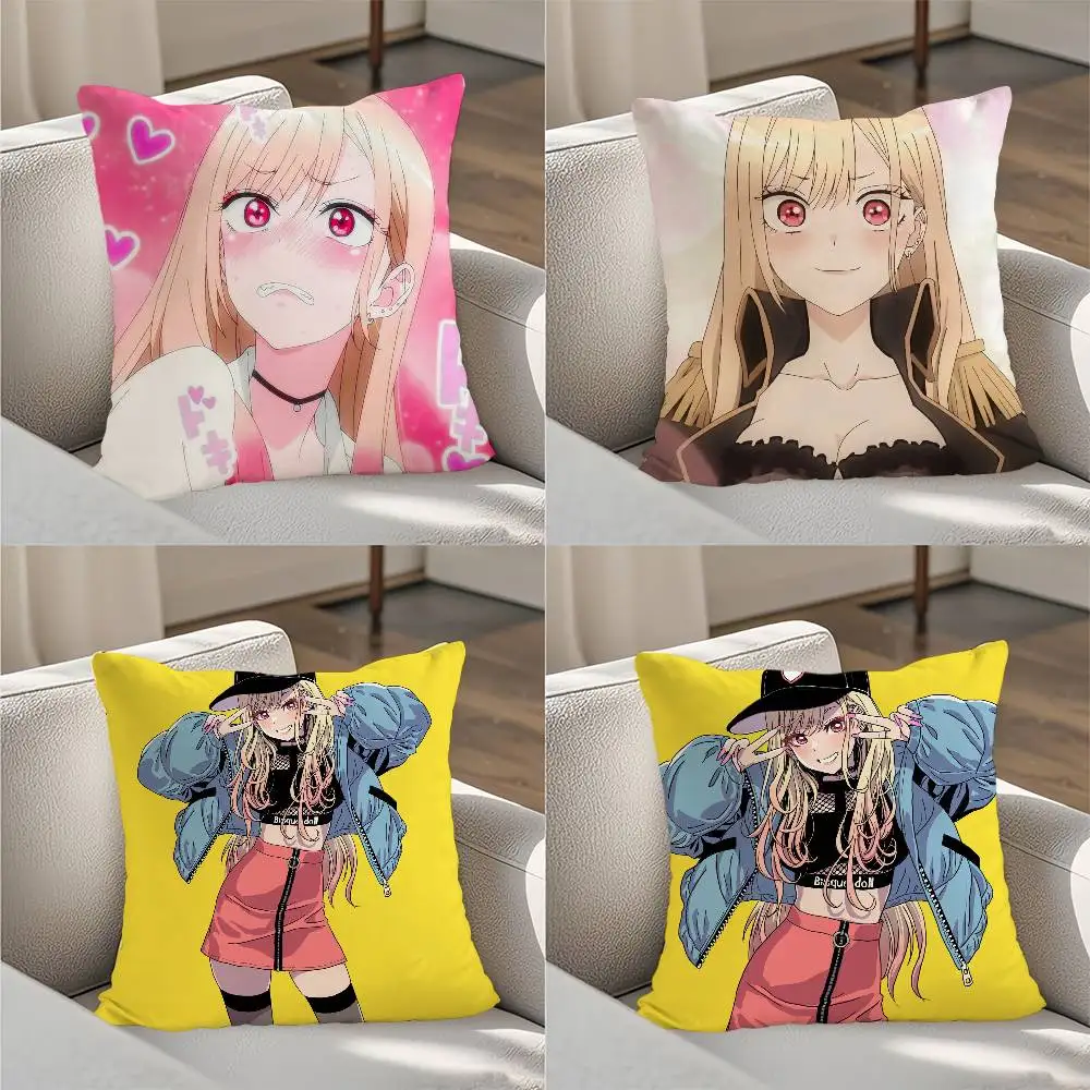 

Kitagawa Marin Pillow Case Luxury Double-sided For Car Pillows 45x45 Cushions Cover Home and Decoration Sofa Pillowcase 50x50