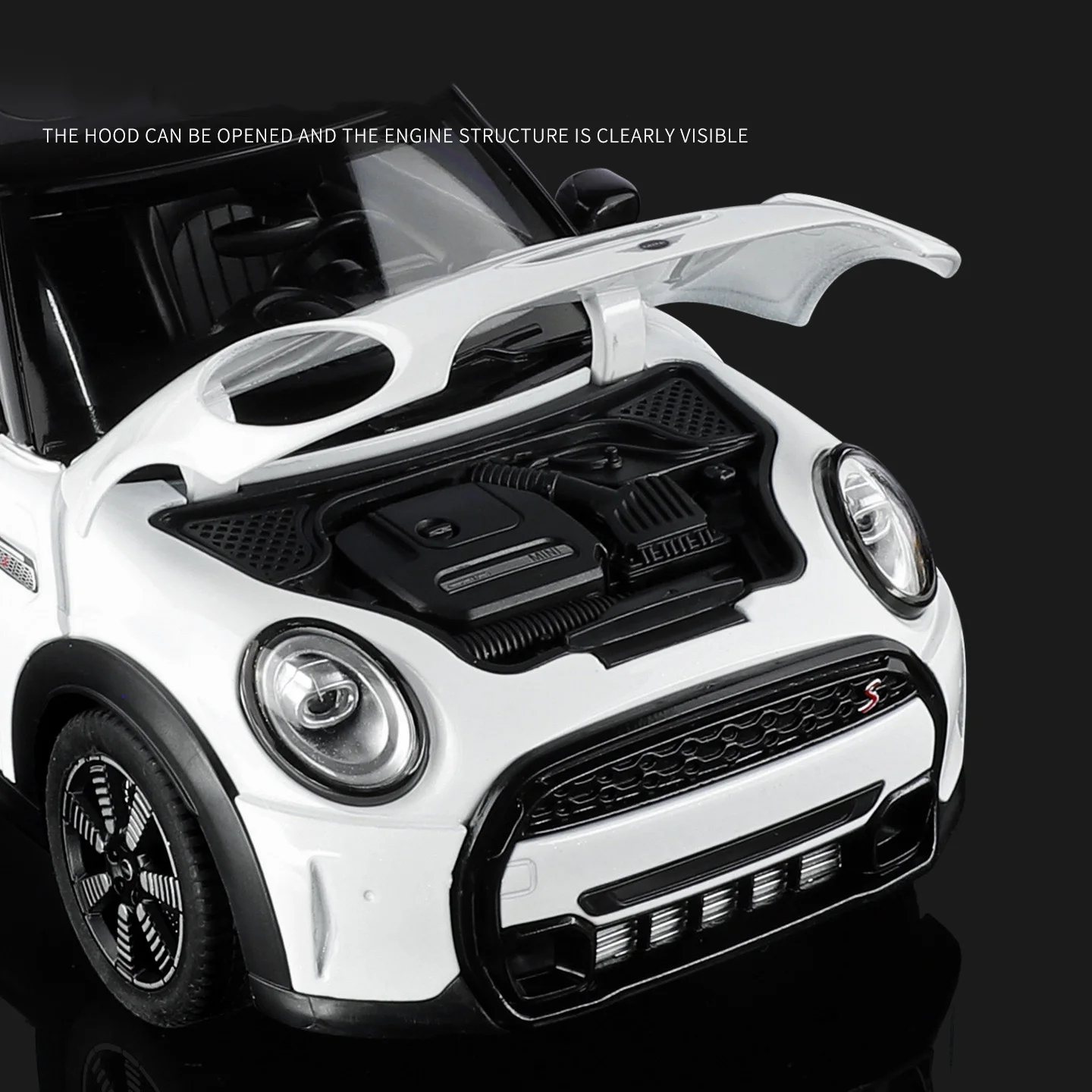 NOVO 1:18 BMW MINI COOPER S Carro de Liga Diecast & Veículos de Brinquedo Modelo de Carro Miniatura para Crianças