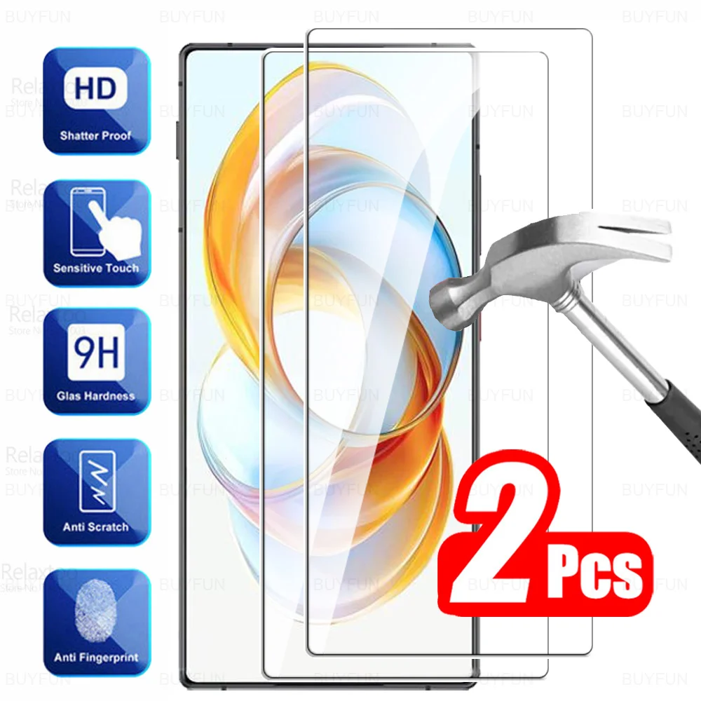 For ZTE nubia Z70 Ultra Glass 2Pcs Tempered Glass Nubia Z50 Z60 Ultra Z70Ultra 5G Z 70 Z70U Z60Ultra Screen Protector Cover Film