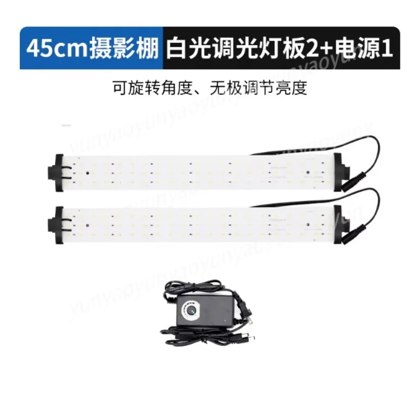 スタジオledライトストリップフィルライト写真撮影ライトボード調整可能なデュアル色温度