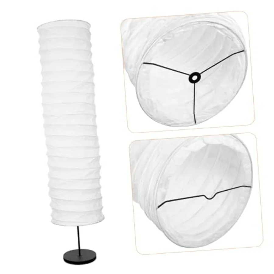 Paper Floor Lamp Shade: Diploma Floor Lamp Shade Japanese Style Rice Paper Lamp Protector Cover Replacement for Hotel Bedside