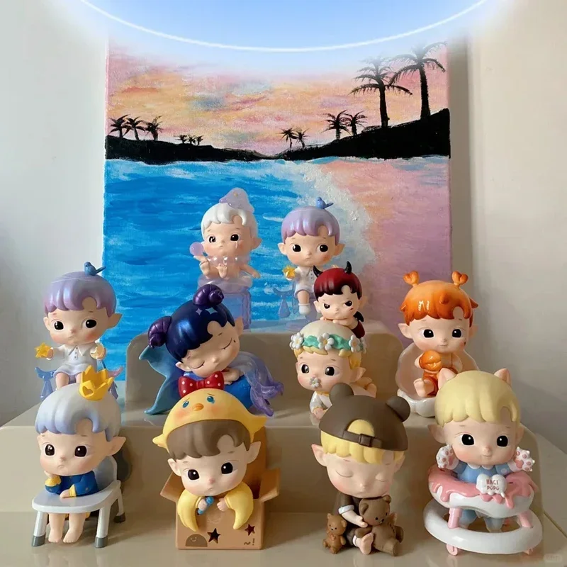 

Hacipupu Twelve Constellations Series Blind Box Cartoon Figure Mysterious Box Kawaii Model Doll Cartoon Decor Children Toy Gift