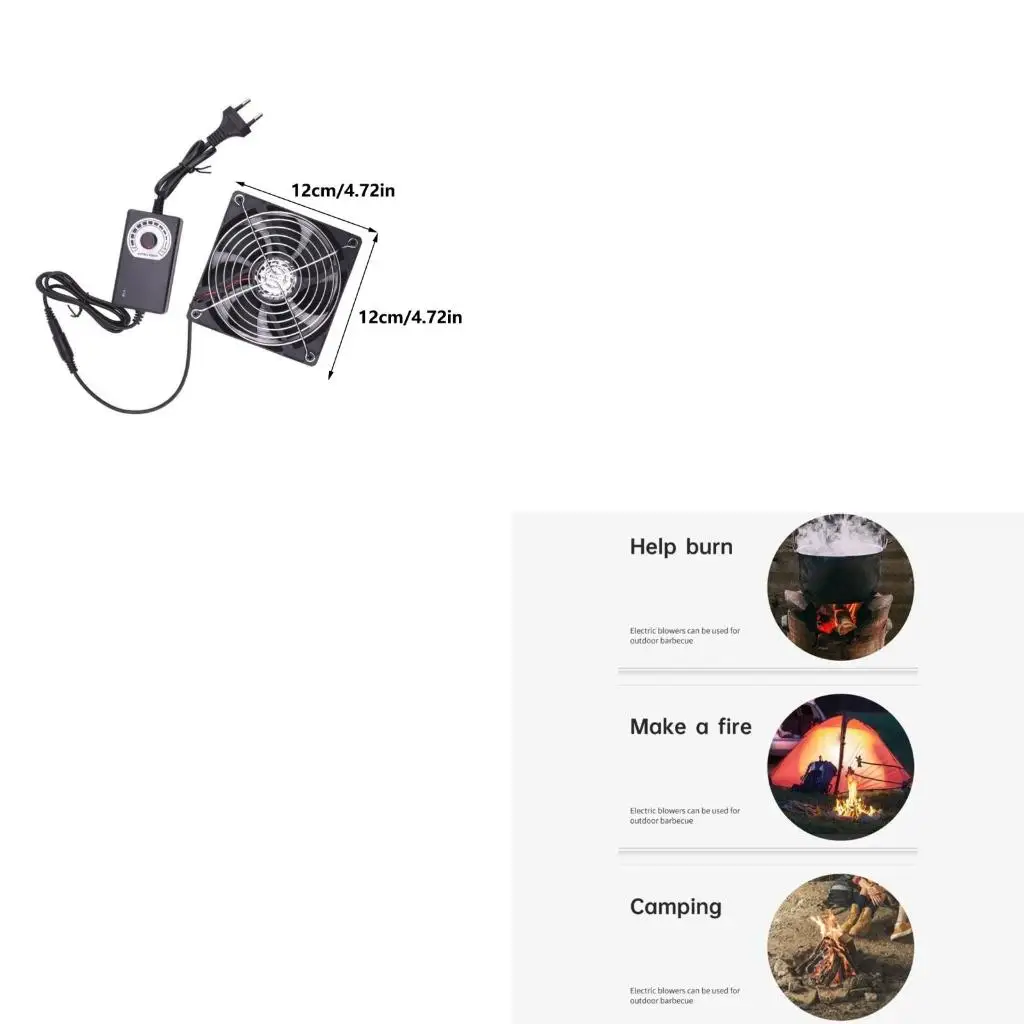 

Охлаждающий вентилятор 12 см с регулируемой скоростью ветра для компьютеров и маршрутизаторов с напряжением 100 240 В