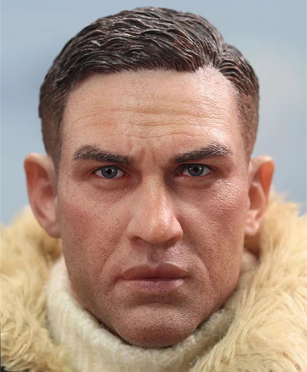 

1/6th DID K80187 The British Soldier Doll Tom Man Vivid Head Sculpt Carving Sweater Caps Accessories For 12" Doll Figure DIY