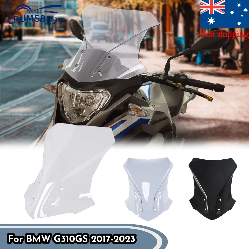 

Motorcycle Windshield Windscreen Wind Deflector Air Deflector For BMW G310GS G 310 GS 2017 2018 2019 2020 2021 2022 2023