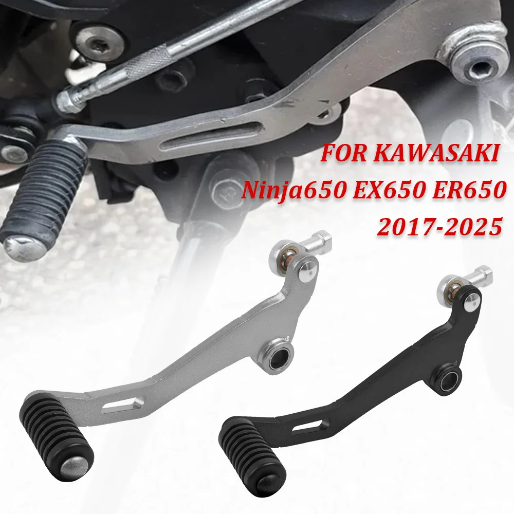 

Motorcycle Gear Shifter Shift Pedal Lever For Kawasaki Ninja650 EX650 ER650 2017-2025 Z650 ABS 2019-2023 Z650 17-22 Z650RS 22-25