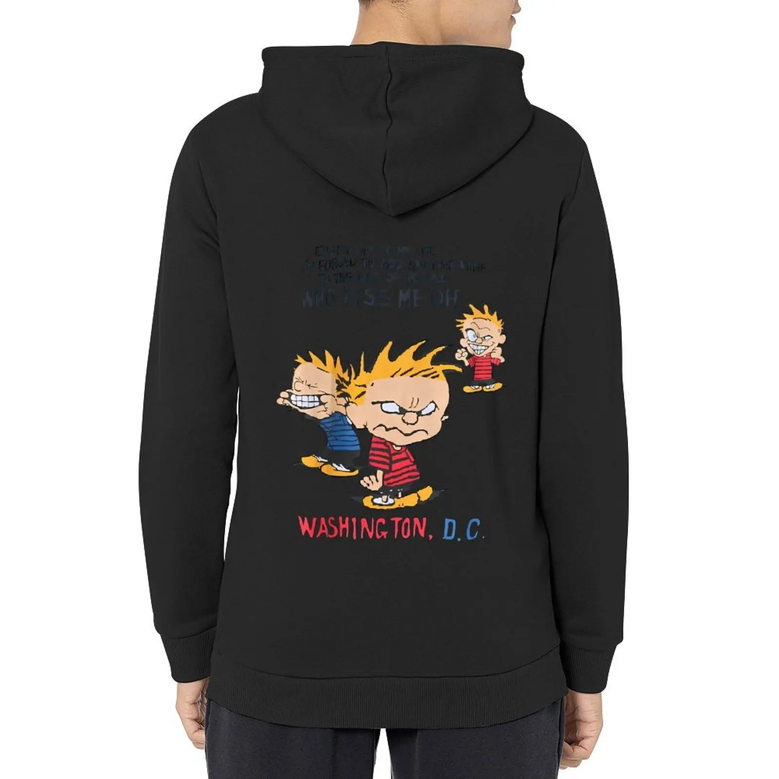 

Calvin and Hobbs Vintage Hoodie autumn autumn new products graphic t shirts men mens designer clothes hoodies for men
