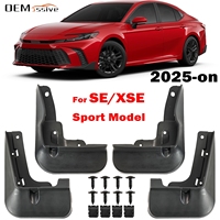 SET of 4 Front Rear Mud Flaps Splash Guards Mudguards For Toyota Camry 9 LE XLE SE XSE XV80 2024 2025 Fender Shield Cover 2026