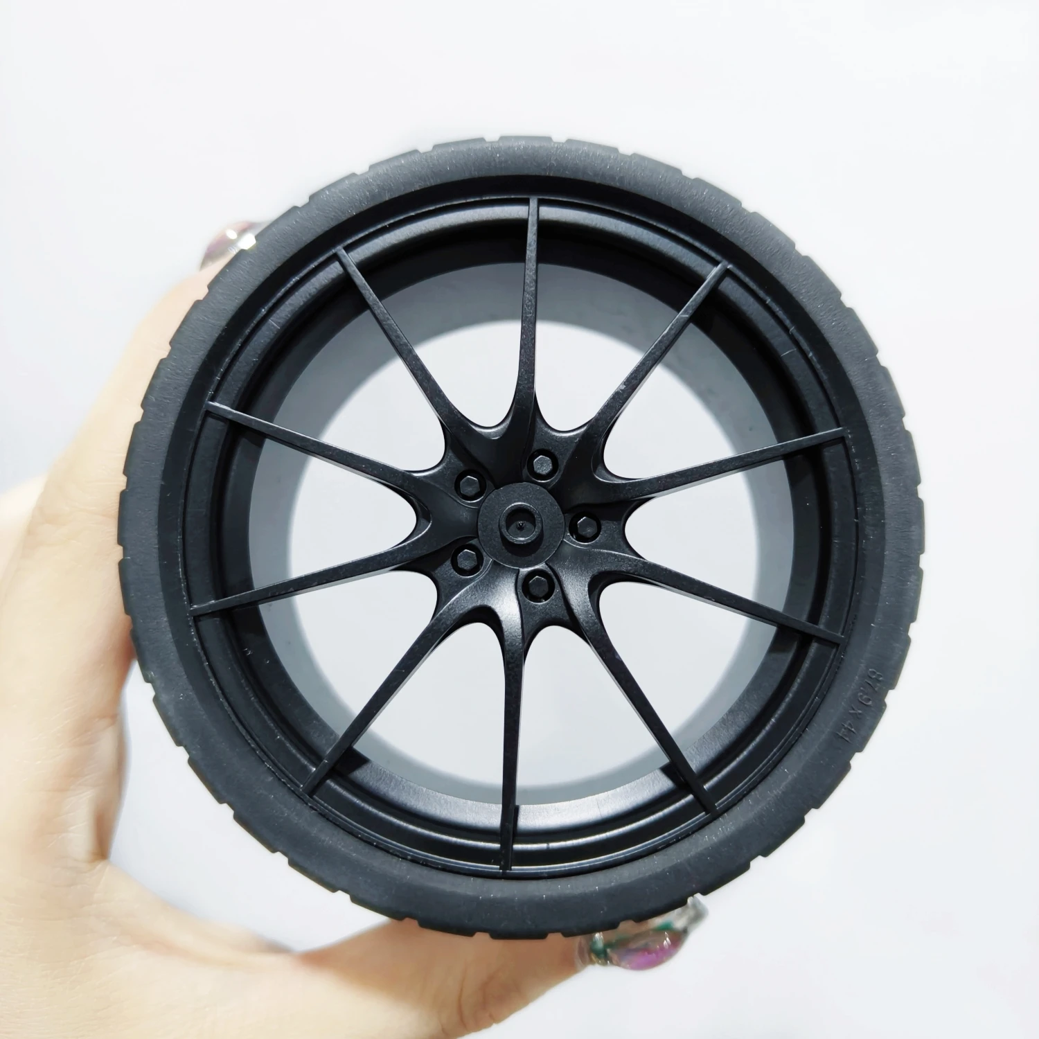NEW 5428 Plating Wheel Hub 75x41mm Compatible With Lego 42172 Car Mc P1 MOC CADA Building Technology Accessories Blocks Bricks