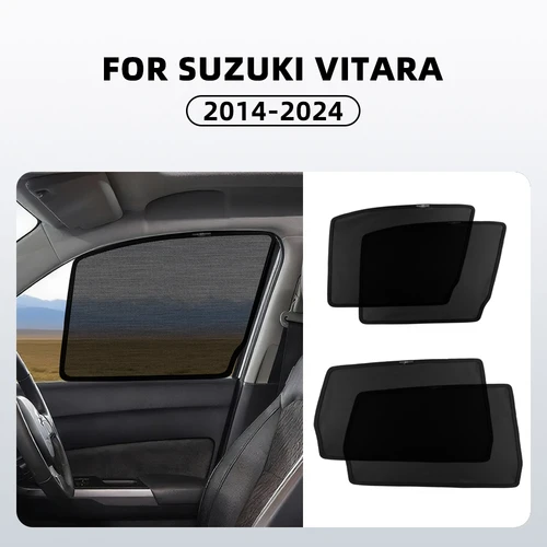 Imagen 2 del producto Parasol magnético para ventana lateral de coche Suzuki Vitara 2014, 2015, 2016, 2017, 2018, 2019, 2020, 2021, 2022, 2023, 2024