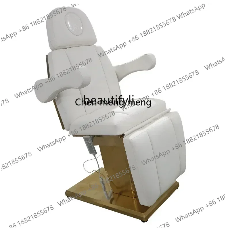 

ZzGolden Base Electric Beauty Bed Beauty Salon Medical Beauty Foldable and Hoisting Dental Examination Bed