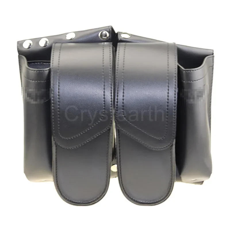 Motorcycle Left Right Crash Bar Saddlebag /Guard Bag/ Water Bottle Holder For Harley Touring Road King Street Glide 1993-later