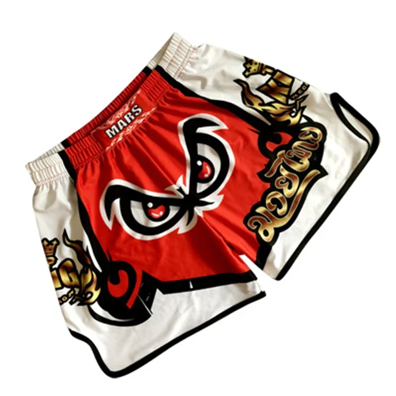 EVERBOUT MMA Short Boxing Kids Trousers Muay Thai Women Man Sports Girl Kickboxing Boxer Shorts for Boy Grappling Trunks