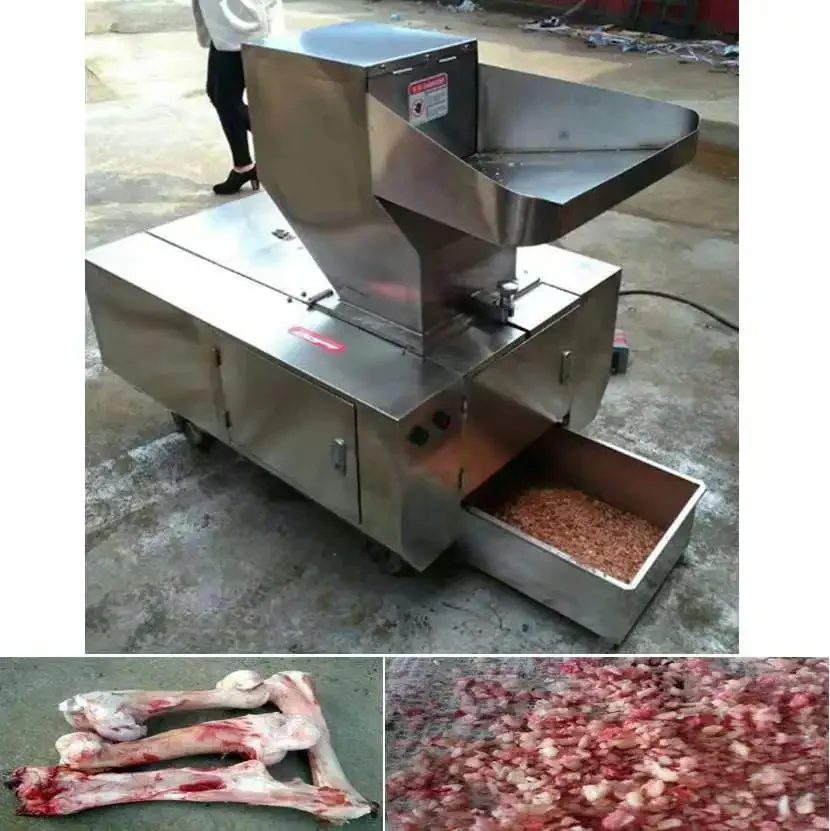 Heavy Duty Bone Powder Grinder/Animal Bone Grinder Stainless Steel Beef Animal Bone Crusher Machine