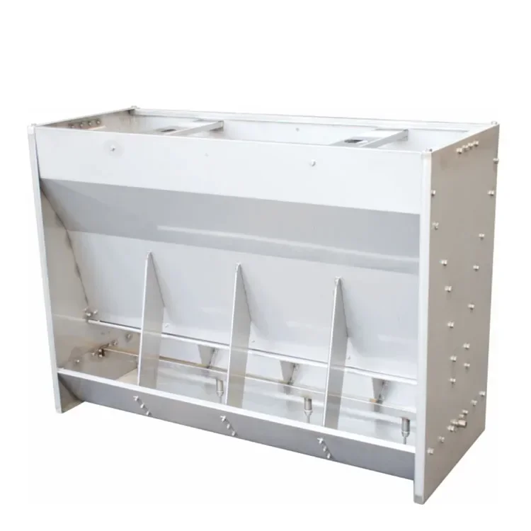 The best-selling stainless steel durable automatic pig trough pig raising equipment pig supplies