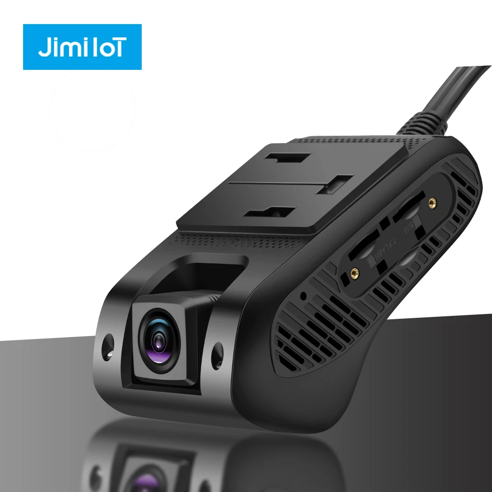 JIMIIOT Front And Rear Car Camera 4G Wifi Dash Cam JC400 Drive Recorder Dual Live Video Remote Monitor Cut Engine LTE GPS DVR PC