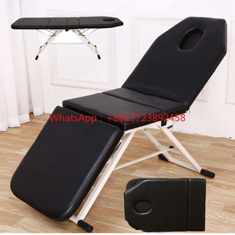 Era Factory New Design Professional Wood Height Adjustable Foldable Pregnancy Portable Massage Bed Salon Bed Lash Bed