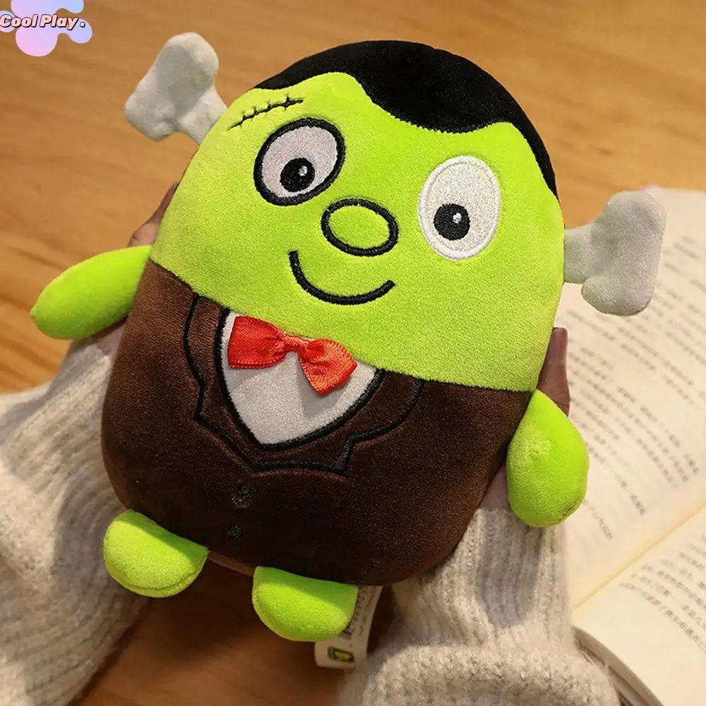 

Doll Cute Party Prop Vam-pire Bat Pumpkin Frankenstein Soft Toy Stuffed Toy Funny Halloween Doll Plush Doll Halloween Plush Toy