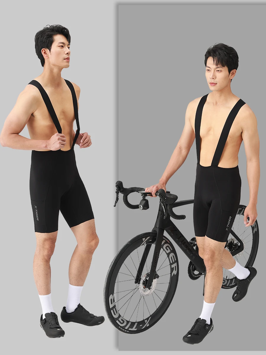 AliExpress X-TIGER Men's Cycling Bib Shorts 120 Density Gel Cushion Mountain Road Bike Cycling Shorts Outdoor Casual Sports Bib Shorts