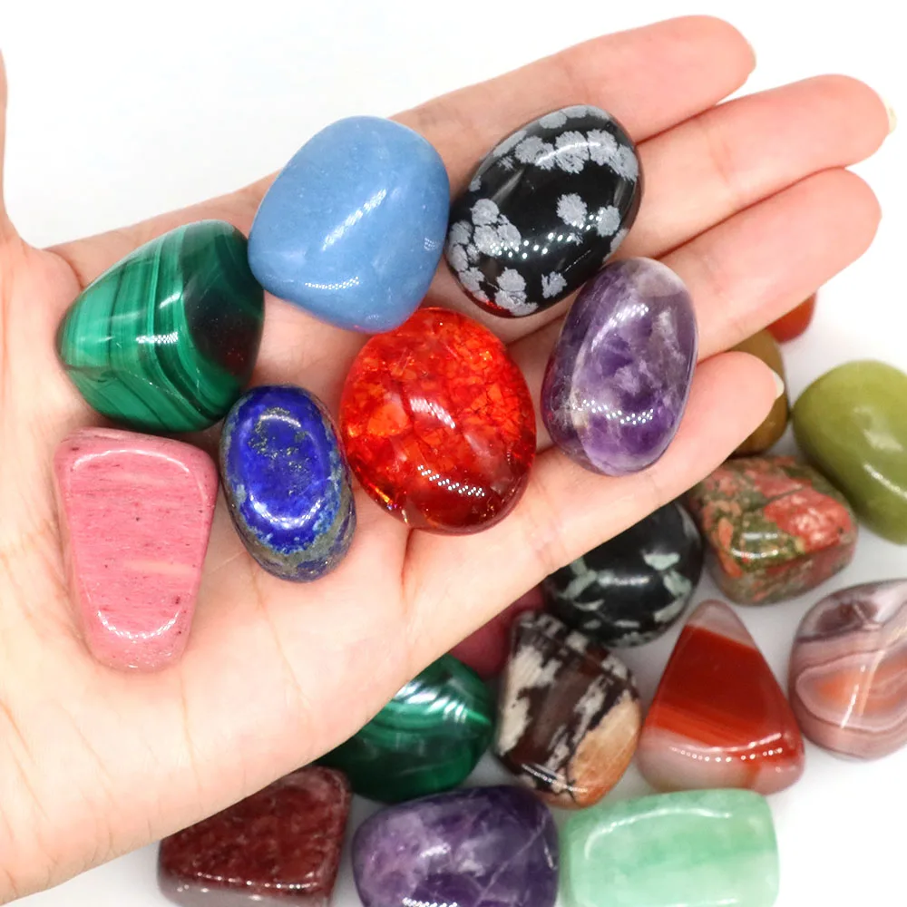 Natural Tumbled Stone Healing Crystal Bulk Ore Gravel Quartz Specimen Amethyst Mineral Gem Jewelry Tank Aquarium Home Decoration