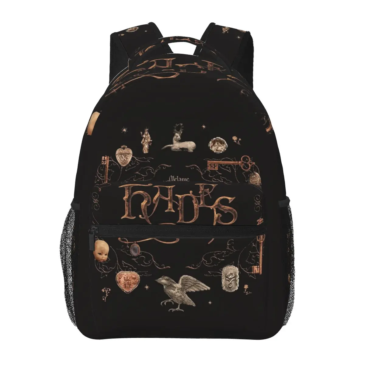 Melanie Martinez Heads Backpacks Boys Girls Bookbag Students School Bags Cartoon Kids Rucksack Shoulder Bag Large Capacity