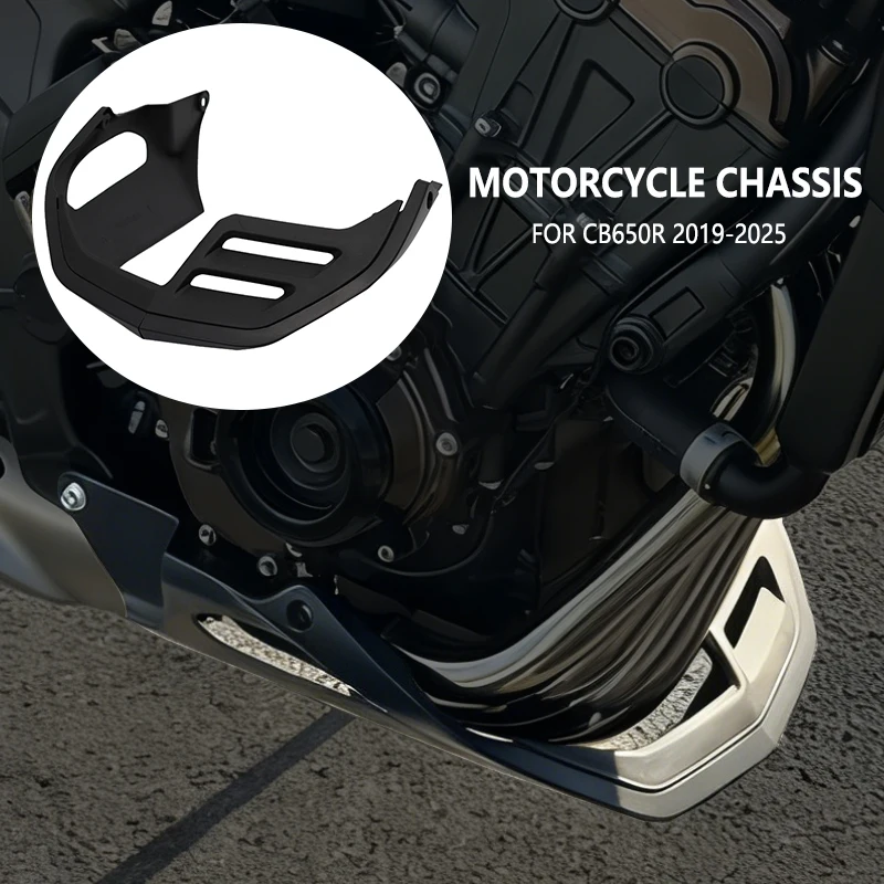 

Motorcycle Belly Pan Engine Spoiler Lower Fairing Frame Panel Protector For Honda CB650R 2019 2020 2021 2022 2023 2024 2025