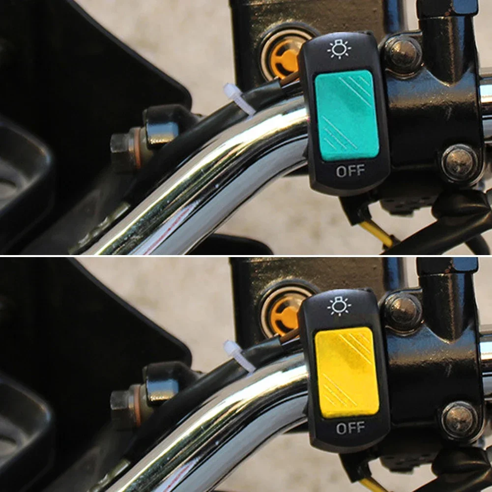 Motorcycle Switch ON OFF Control Buttton Handlebar Mount Headlight Signal Lamp Control Modified Switches Accessories