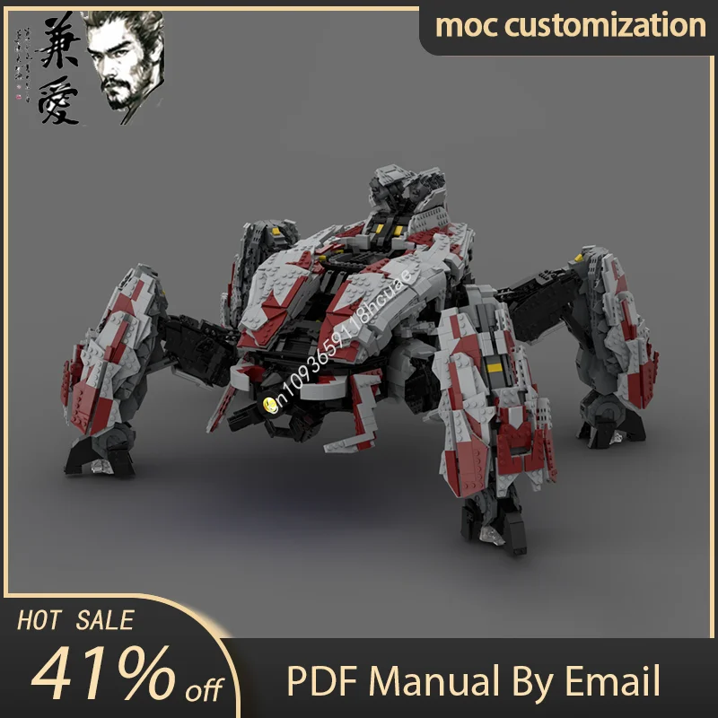 

6869PCS MOC Halo Banished Scarab Mechanical Game Model Building Block Diy Creative Assembly Educational Bricks Toys Kid Gift