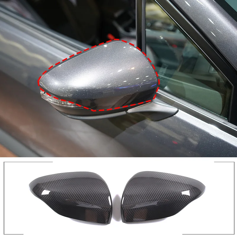 

For 2022-2023 Subaru WRX STI LEVORG Real Carbon Fiber Car Modeling Exterior Mirror Frame Cover Sticker Car Exterior Accessories