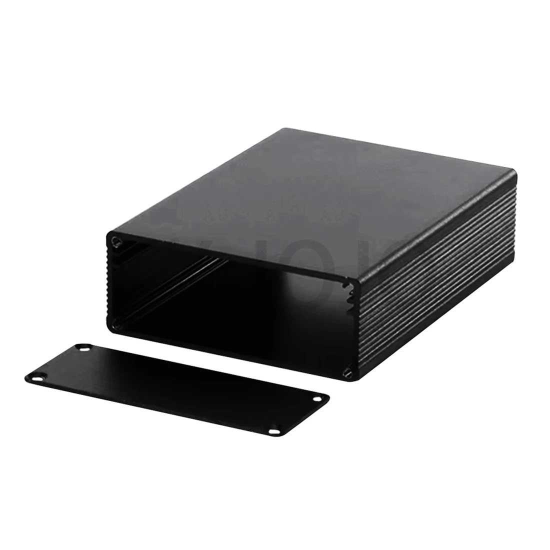 Aluminum Enclosure 74*29*80/100/110/120mm Integrated Waterproof Black Circuit Board Alloy Power Supply DIY