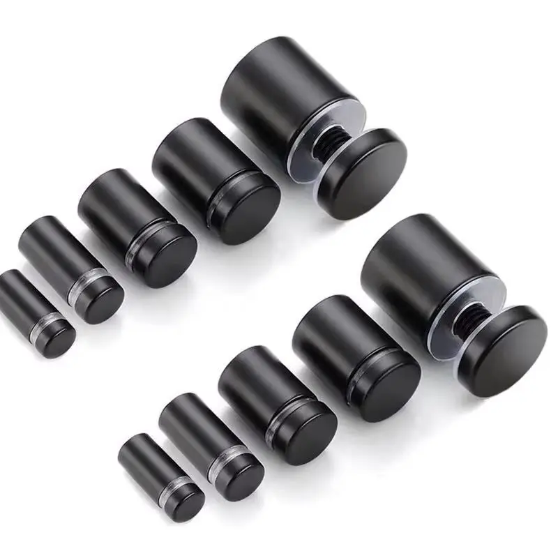 Cheap Wholesale 500PCS Stainless Steel Hollow Advertisement Nails Screws Sign Billboard Glass Standoff Pins Fastening Hardware