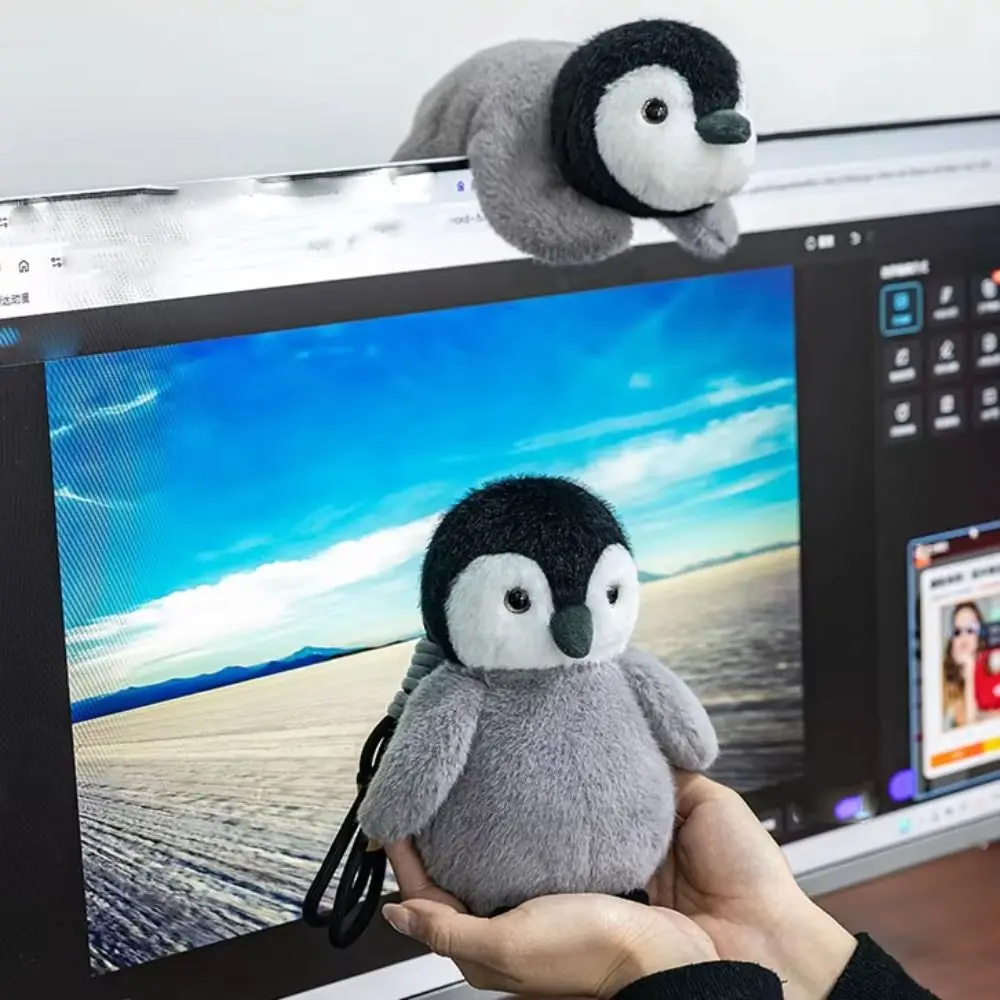 

Милый брелок-пингвин, мягкая игрушка-имитация пингвина, мультяшный пингвин-подвеска, мягкая подушка-пингвин, подвесной аксессуар