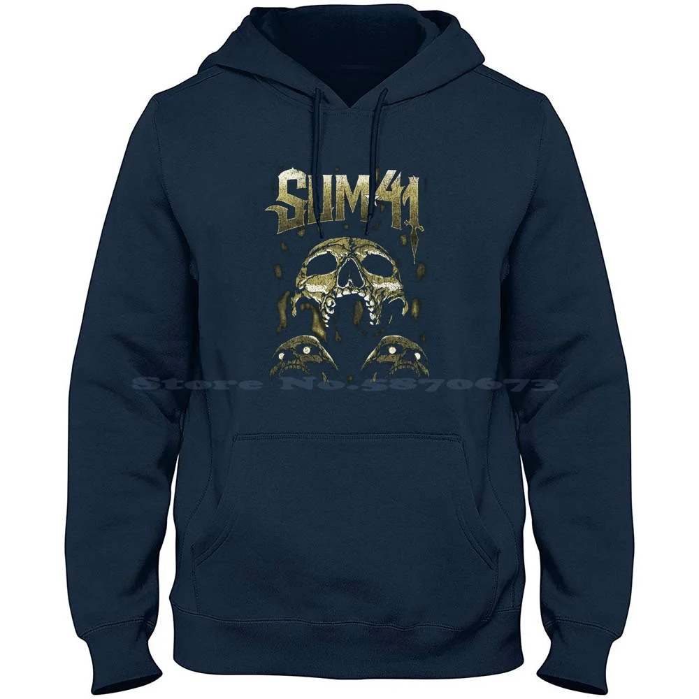 Copy Of Ah Sum 41 100% Cotton Hoodie 60s Logo Music Sum 41 Band Sum 41 Live Aid Heavy Metal Logo Sum 41 Tour Brian May