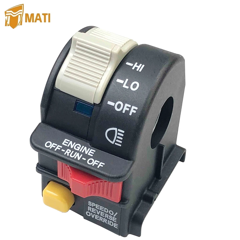 

MATI Handlebar Kill Stop Headlight Light Switch Button for Polaris 2003-2023 Sportsman-400/450/500/550/570/600/700/800/850/1000