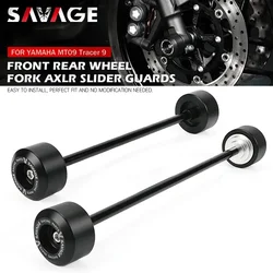 MT09 2021 Front Rear Axle Fork Crash Slider For YAMAHA MT-09/SP Tracer 900 9 GT GT+ 9GT+ Motorcycle Swingarm Wheel Axle Sliders