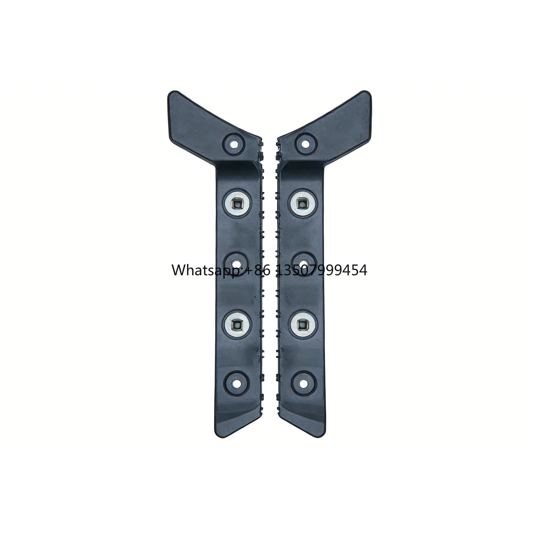 

New V PLUS Rear Bumper Bolt-On Mounting Brackets High-Strength Durable PP Plastic Support Bracket Includes Bolts