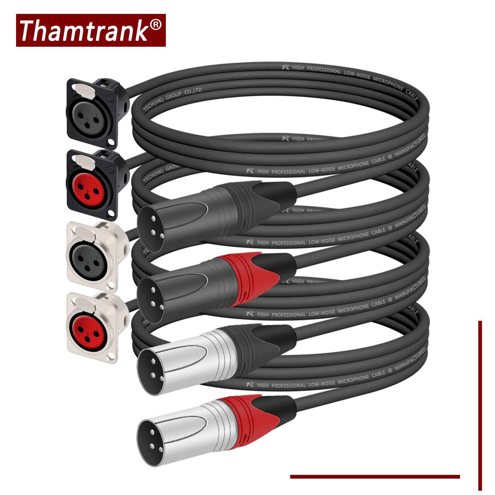 D Type 3Pins Xlr Fe…