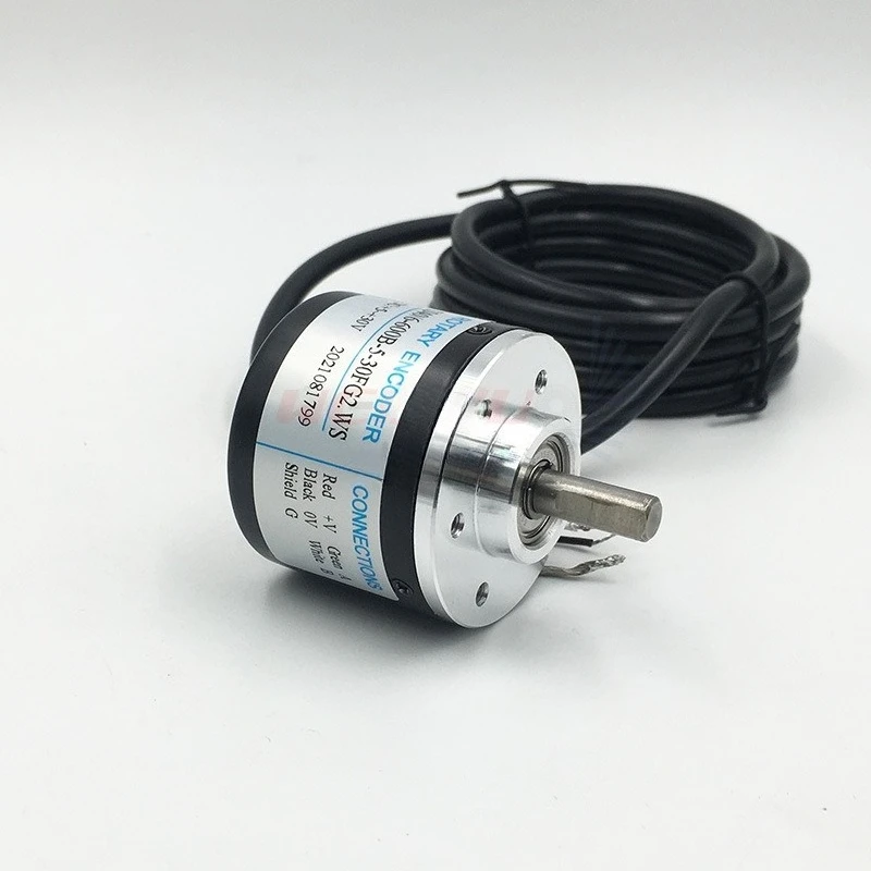 

Incremental 720B-5-30CG2 Solid Axis Photoelectric Rotary Encoder SJ40/6-600B-8-30FG2