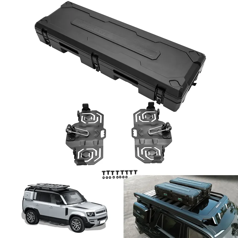 Car Off-road Equipment Box Modification Auto Storage Box Outdoor Trolley Box Roof Trunk