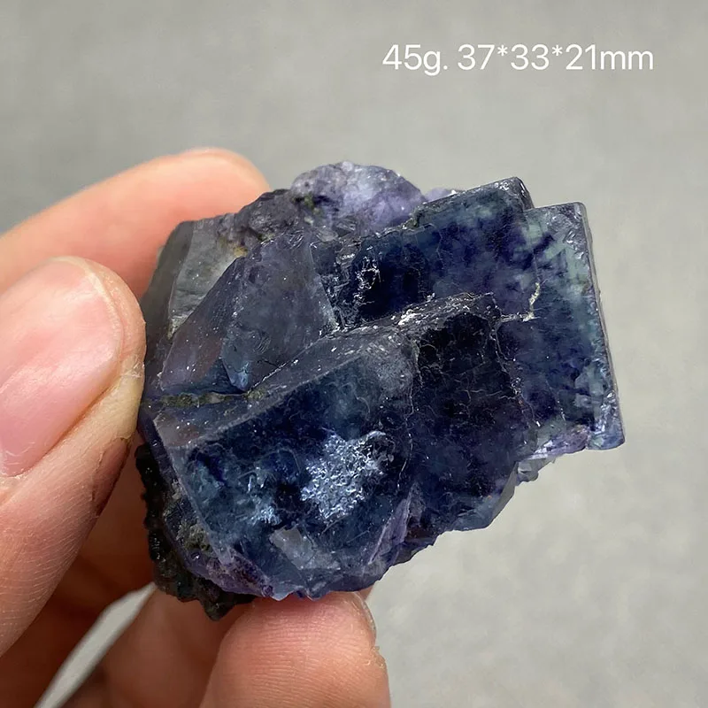 

100% Natural Inner Mongolia fluorite Mineral specimen cluster Stones and crystals Healing crystal Free shipping +box 35*35*35mm