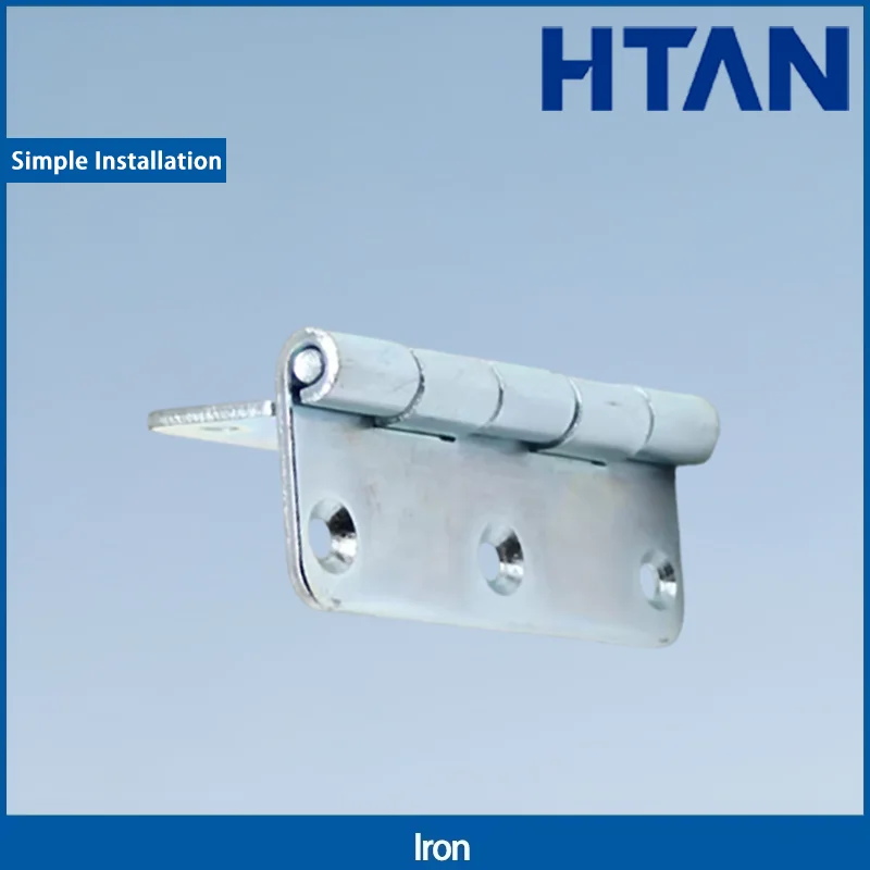 

5pcs Iron Hinge Six Hole Flat Plate Used For Folding Hinges Of Industrial Machinery Electrical Box Cabinet Doors