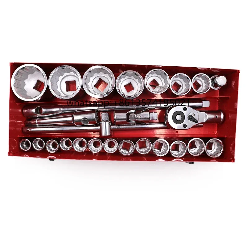 

TWEDO Chrome Vanadium Steel 26pcs 20mm+25mm Dr. Socket Wrench Set