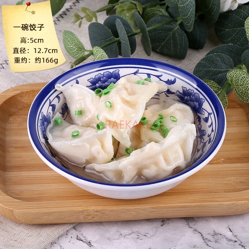 1pcs Simulated Dumpling Fried, Steamed and Roasted Dumpling Model Dummy Dumpling Wonton Toy Food Shooting Props