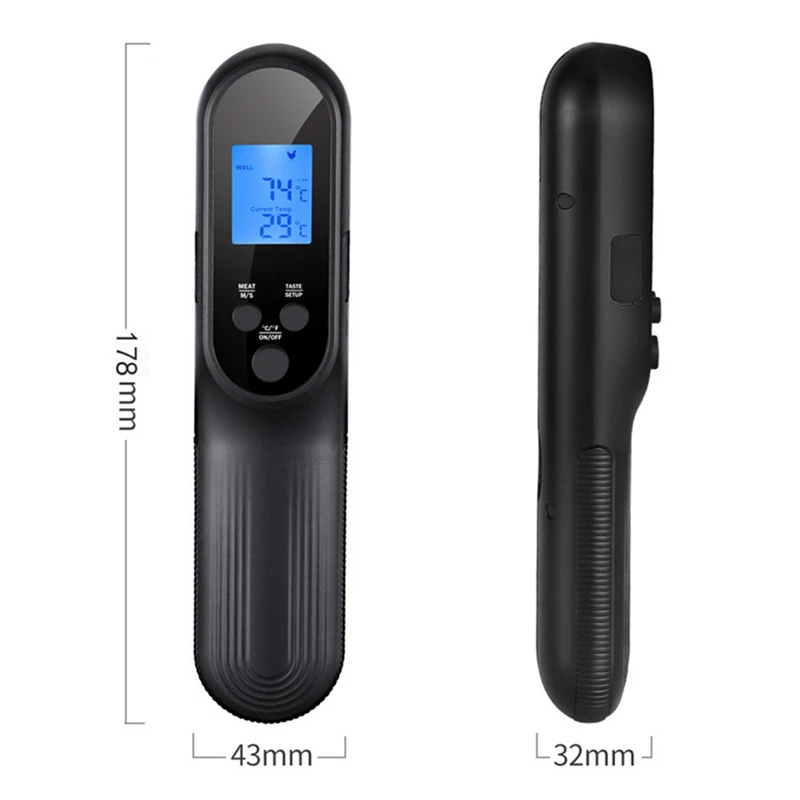 HOT SALE Meat Thermometer,Instant Read Food Thermometer For Cooking, Digital Thermometer For Fry Grill BBQ,Dual Probe Thermomete